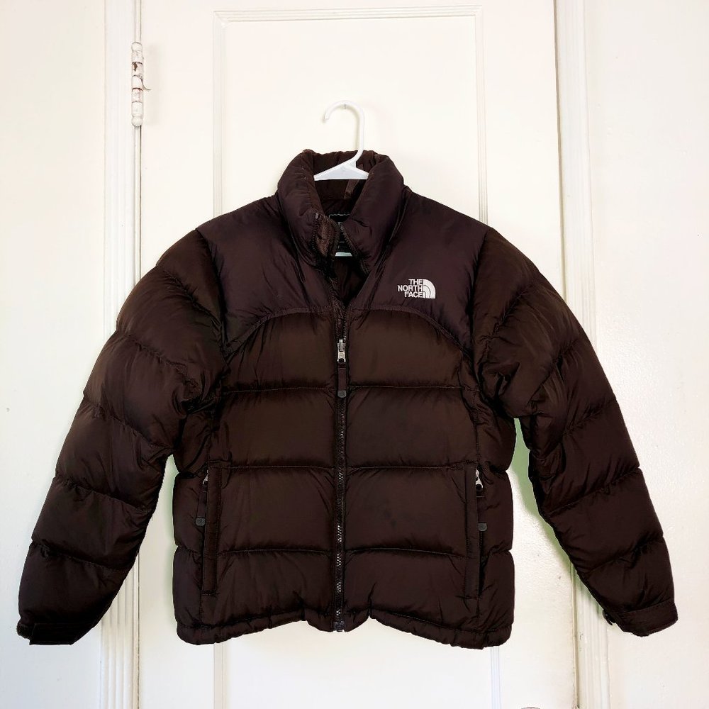 North Face Nuptse 700 Down Jacket - Brown